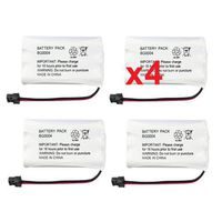 4 Fenzer Rechargeable Cordless Phone Batteries for Radio Shack 23-961 Uniden TCX-905 Cordless Telephone Battery Replacement Packs
