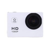 2020 New Full HD 1080P Waterproof Digital Camera System, Sports Action Camera DVR Cam DV Video Camcorder (White)