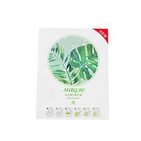 Dredging Tool Universal Household Unclog Toilet Disposable Adhesive Sticker Dredge Clean Tool for Kitchen Toilet - Monstera Leaf
