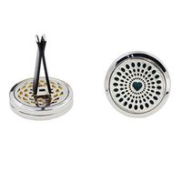 Fabal 10 Style Stainless Car Air Vent Freshener Essential Oil Diffuser (D)