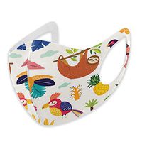 Mouth Masks for Dust Protection Anti Face Mask Washable Earloop Mask Cute Sloth