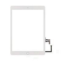 Touch Screen Digital Converter is Compatible with White Ipad 5 MODL A1474 A1475, with Home Button +IC Chip Assembly + Adhesive Tape + Free Tool Set