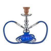 Omnis Hookah - Small 2 Hose Hookah Set (Blue)