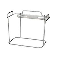 Non-Locking Wall Container Bracket, Chrome, 2 Sizes Volume: 2 Gal.