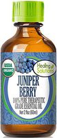 Organic Juniper Berry Essential Oil (100% Pure - USDA Certified Organic) Best Therapeutic Grade Essential Oil - 60ml
