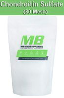 MaxBenefitSupplements Chondroitin Sulfate Powder (Bovine Cartilage) for Joint and Skin Health - 80 Mesh - 500g