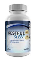 Dr.Colbert's Restful Sleep - 60 Day Supply - 60 Veggie Capsules - Melatonin - L-theanine - 5htp - GABA - Formulated by Dr. Don Colbert