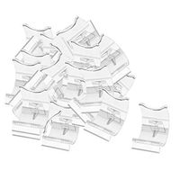 Baosity 60PCS Lighter Display Stand Clear Acrylic Holder Support for Lighter Durable