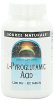 Source Naturals L-Pyroglutamic Acid Dietary Supplement - 120 Tablets