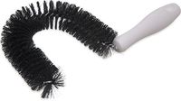 Carlisle 4015300 Sparta Curved Coffee Maker Brush, Soft Polyester Bristles, 1-1/2" Bristle Diameter, 6" Brush Length, 10" Overall Length