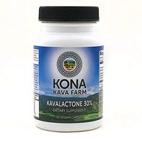 Kona Kava Farms 30% Kavalactone Extract Premium Capsules | Potent Relaxation Supplement Supports Sleep, Enhances Happiness, Joy, Energy, Stress & Anxiety Relief | Maximum Power Formula (120 Capsules)