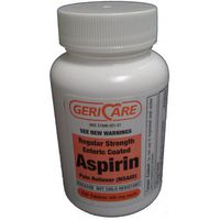 Enteric Coated Aspirin 325mg - 100 Tablets