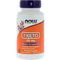 Now Foods 7-KETO, 90 Caps, 25 mg