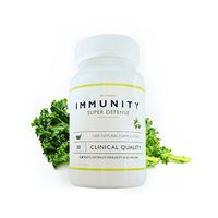Immunity Super Defense 100% Exclusive and Natural Formulation with Broccoli Concentrate and Milk Thistle 30 Day Serving