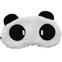 ACTLATI Plush Animal Eye Mask Cute Panda Sleep Blindfold Cover for Kids Girls