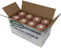 Coll-Flex - Self-Adhesive 1.5" x 6yd Cohesive Bandage - Tan (24/Case)