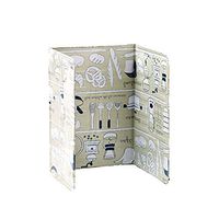 Aluminium Foil Plate Gas Stove Oil Splatter Screens Cooking Insulate Splash Proof Baffle Plate Oil Baffle Plate Kitchen Tools (Green)