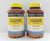 Mason Natural Glucosamine Chondroitin, 1500/1200, Original Formula, Capsules 180 ea