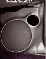 Q-LOGIC QL-K1011C-10 Q-Form Kick Panel for 1978-1988 Chevrolet, Oldsmobile, Pontiac & Buick Cars (Red)