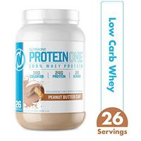 ProteinOne Whey Protein Powder by NutraOne – Non-GMO and Amino Acid Free Protein Powder (Chocolate Peanut Butter Cup - 2 lbs.)