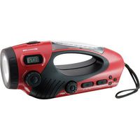 GPX WF308 Multi-function Flashlight Radio Combo (Red) (Discontinued by Manufacturer)