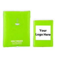 Mini Tissue Pack - 250 Quantity - $0.95 Each - Promotional Product/Bulk/Branded with Your Logo/Customized