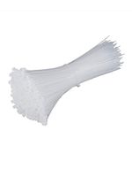 200mm Self Locking Nylon Cable Ties 8 inch 100Pcs Zip Tie 18 lbs Black Wire Binding wrap Straps