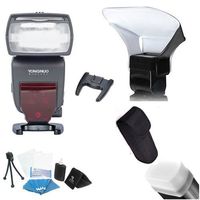 Yongnuo YN685 Flash TTL HSS 10 Pc Pro kit With Diffuser & Pocket Bouncer For Canon T6I 7DII G16 T6I T5I T4I T6 (YN685Kita)