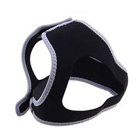 Healifty Anti Snoring Chin Strap for Snoring Solution Anti Snore Device Jaw Belt Sleep Aid for Men and Women Elders and Kids Adjustable 1pc Black and Grey