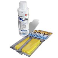 (1)-Pack NuLine NL1 HVAC Condensate 8 Ounce Nu-Line Drain Cleaner Plus (2) 2001D Pan Strips