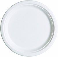7" Sugarcane Plates 50pk / Case / 1000ct