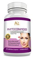 Phytoceramides from Rice 30 Capsules - Plant Derived, Gluten & GMO Free Anti Aging Skin Supplement for Women and Men - Restores Moisture, Reduces Lines, Wrinkles & Slows Down the Aging Process