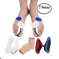 LLDY Hallux Valgus Bunion Corrector Brace Hallux Valgus Toe Separator Silicone for Bunions Support Night Time Toe Separators Unisex - Foot Care