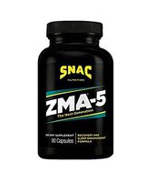 SNAC ZMA-5 with 5-HTP Recovery and Sleep Supplement that Supports a Healthy Immune System, 90 Capsules