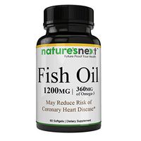 Fish Oil 1200 Superior Potency Omega 3 EPA - DHA Super Concentrated Omega-3 Fatty Acids, Ocean Catch