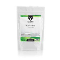 PureBulk Niacinamide Powder (Vitamin B3) Container:Bag Size:100g Powder