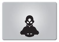 The Last Airbender Aang's Avatar State2 For Apple Macbook Decal Vinyl Sticker Apple Mac Air Pro Retina sticker