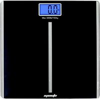 EPAuto Precision Digital Bathroom Body Weight Scale, Black