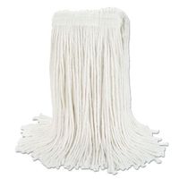Boardwalk RM03024S Rayon Cut-End Mop Heads, White 24 oz, 1-1/4? Headband, 12/CT