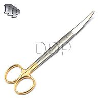 DDP Mayo Dissecting Scissors 6 3/4" Tungsten Carbide Curved German Grade Stainless Veterinary
