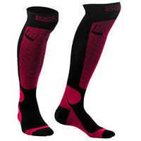 LuChoice Professional Compression Socks 20-30 mmHg (1-Pair) Medical & Orthopedic Support - Anti-Fatigue, Diabetic - Athletics, Nursing, Pregnancy - Men and Women (Large/X-Large, Pink)