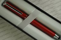 Cross Sheaffer, Matte Red with polished Appointments Ballpoint Pen with Stylus .