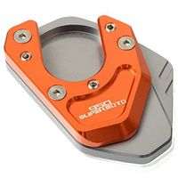 Frames & Fittings Motorcycle Accessories Kickstand Foot Side Stand Extension Pad Support Plate for KTM 950 Supermoto 2006 with Logo 950Supermoto - (Color: 950 Supermoto)