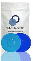 Patchabetes - Adhesive Patches for - 20 Count - Waterproof Adhesive - CGM Tape - (Blue Multi-Pack)