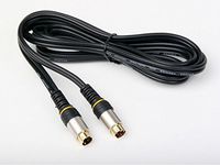 FYL 1m 3ft ATLONA Double Shielded Gold Plated S-Video Cable for S-VHS/DVD/TV/PC