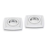 Grab Bar Bracket (Set of 2) Finish: Polished Chrome