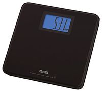 TANITA Digital Bathroom scales BLACK HD-662-BK (Step-on Type Switch to Turn the Ride)
