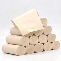 Pinleg 14 Pcs Replacement Roll Paper Toilet Paper Table Kitchen Soft Paper Hand Towel Roll Recycled Paper Bath Tissue