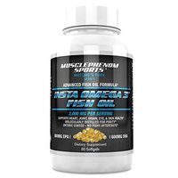 Insta Omega 3 Fish Oil 2000mg 1400mg Epa Dha Triple Strength 60 softgels