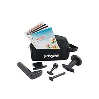 Puttycise Massage Fitness Equipment Theraputty Tool - 5-Tool Set (Knob, Peg, Key and Cap Turn, L-Bar), with Bag